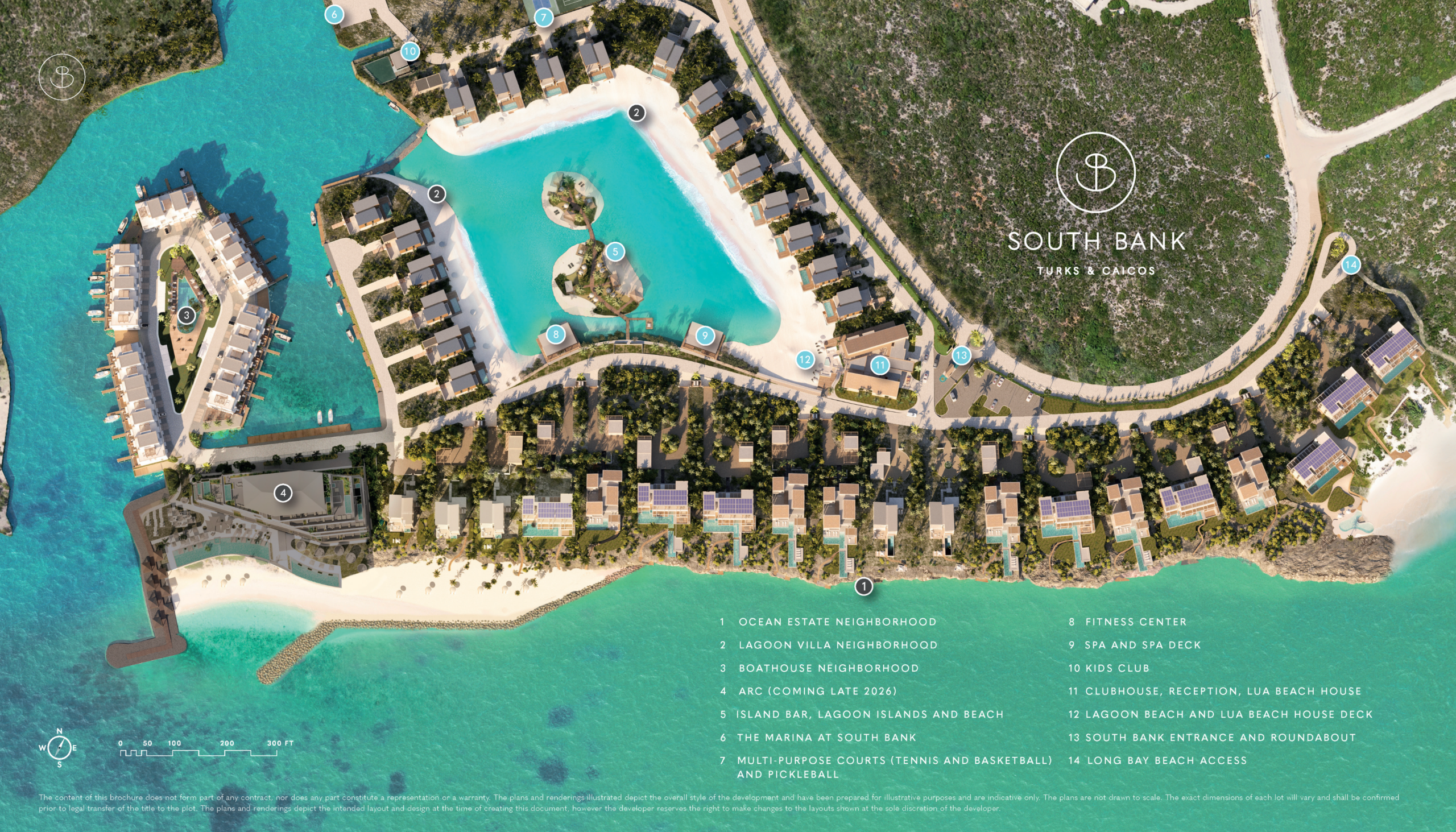 South Bank Property Map